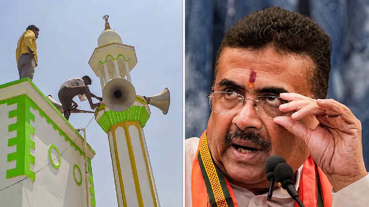 bengal mosque loudspeaker controversy police pressure azan