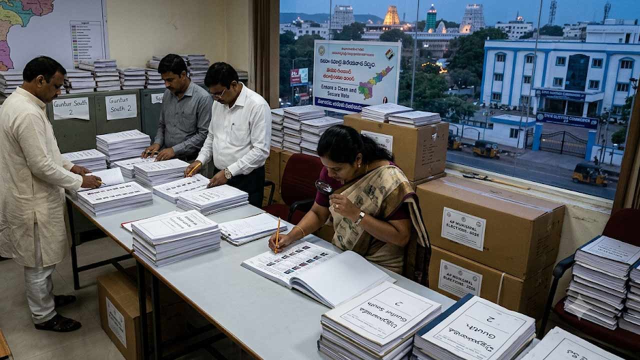 ap local body elections photo voter lists ready for 100 municipal bodies