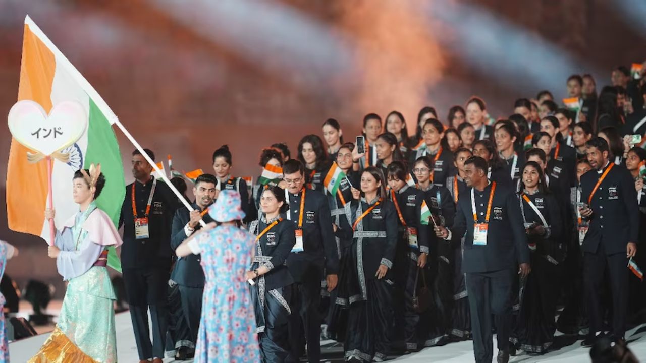 asian games 2026 opening ceremony manu bhaker pawan sehrawat