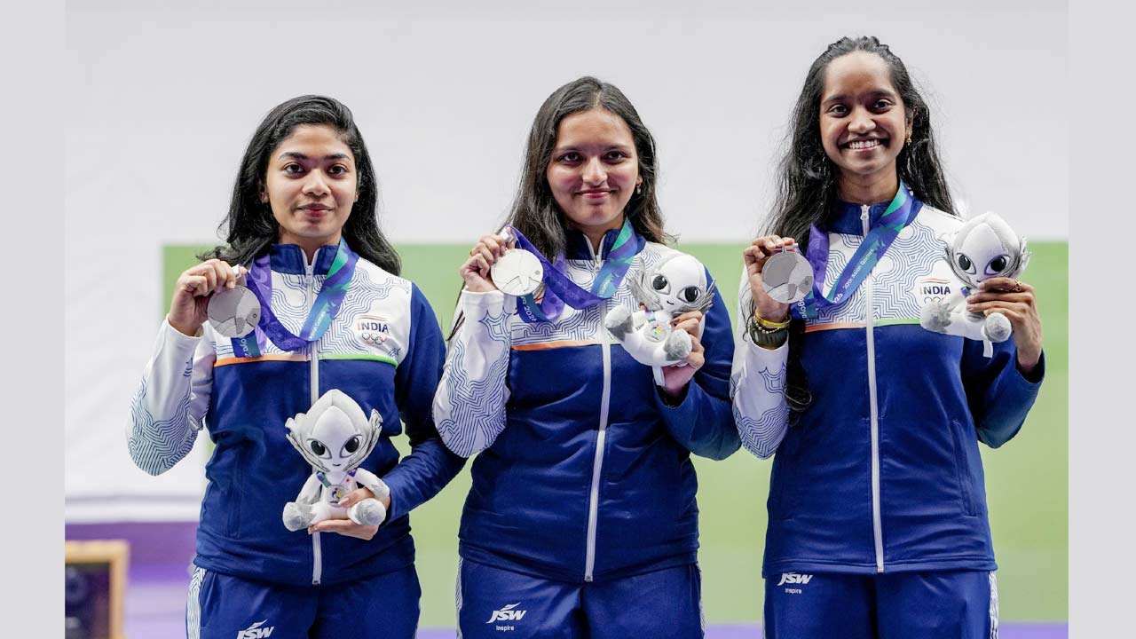 india at asian games 2026 shooting medal 3 0 table tennis win over pakistan
