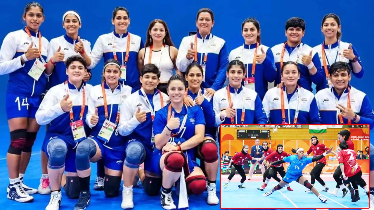 india beats iran 37 34 to win womens kabaddi gold at asian games 2026