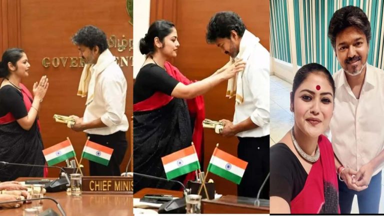 CM Vijay: సీఎం విజయ్‌ను కలిసిన టీఎంసీ రెబెల్ ఎంపీ సయానీ ఘోష్