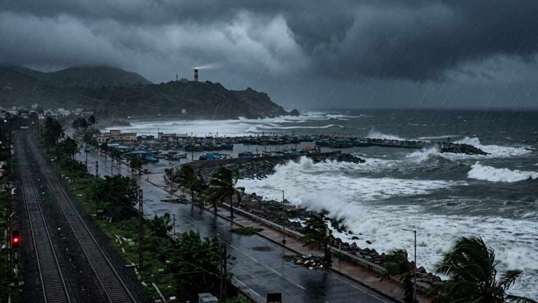 Cyclone Impact: ఏపీపై వాయుగుండం ఎఫెక్ట్.. పలు రైళ్లు రద్దు, స్కూళ్లకు సెలవు..