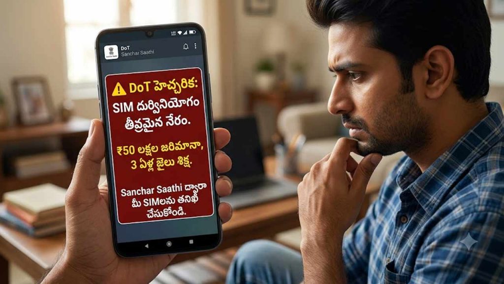 Dot Sim Card Warning