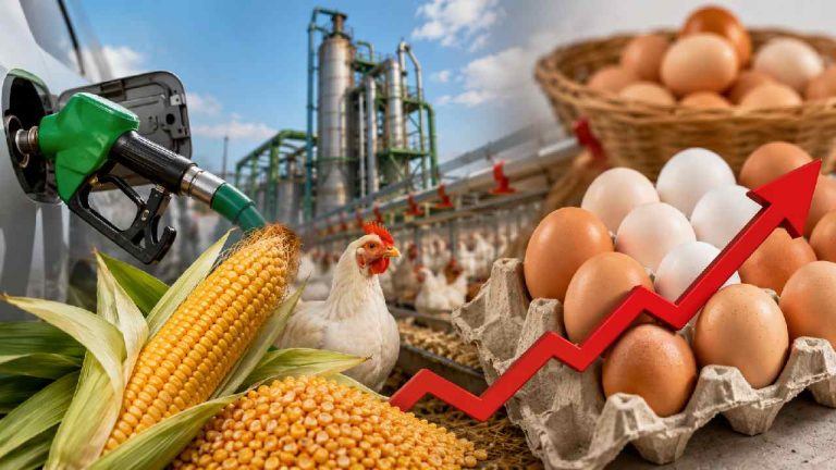 Egg Prices: 40% పెరిగిన కోడిగుడ్ల ధరలు.. E20 విధానమే కారణమా.?