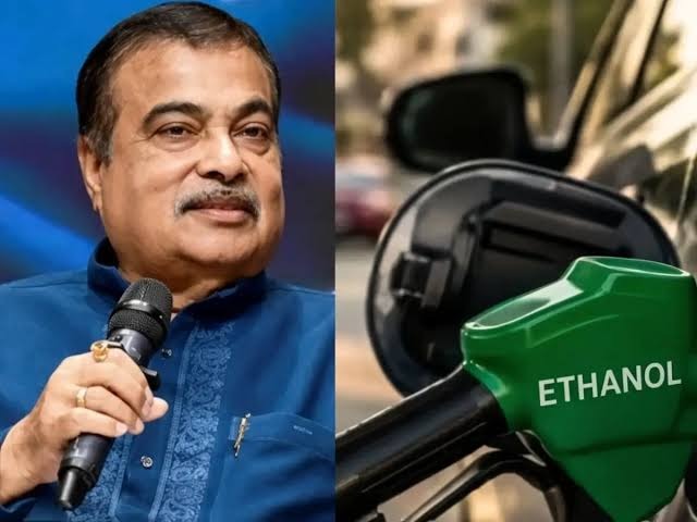 nitin gadkari announces 100 percent ethanol flex fuel vehicles india