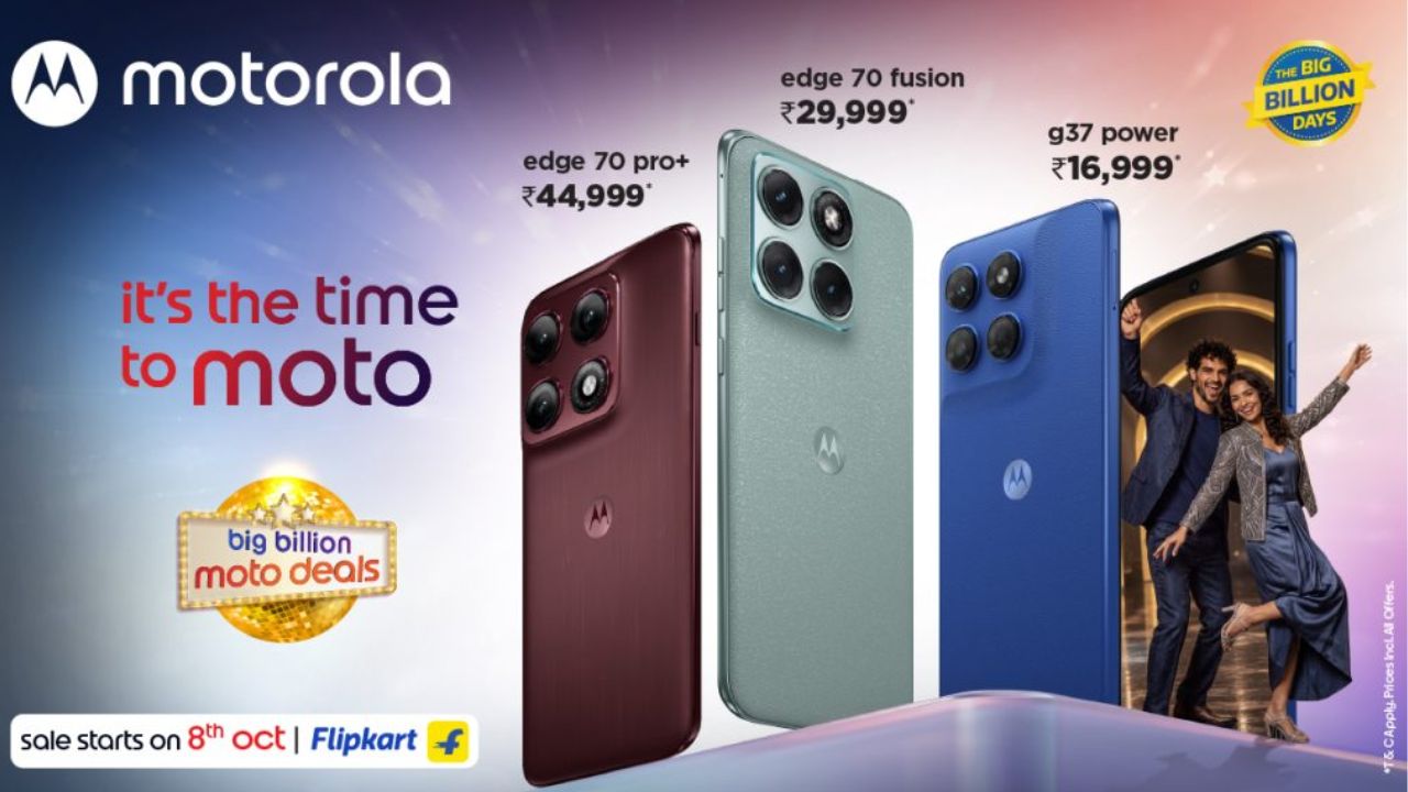 Flipkart Big Billion Days: Motorola నుంచి భారీ డీల్స్.. ఆ స్మార్ట్‌ఫోన్లపై భారీ డిస్కౌంట్స్ సుమీ.. డోంట్ మిస్.!