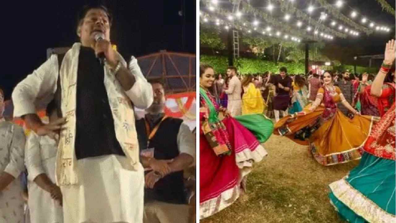 bjp mla rameshwar sharmas garba remark on muslims sparks row