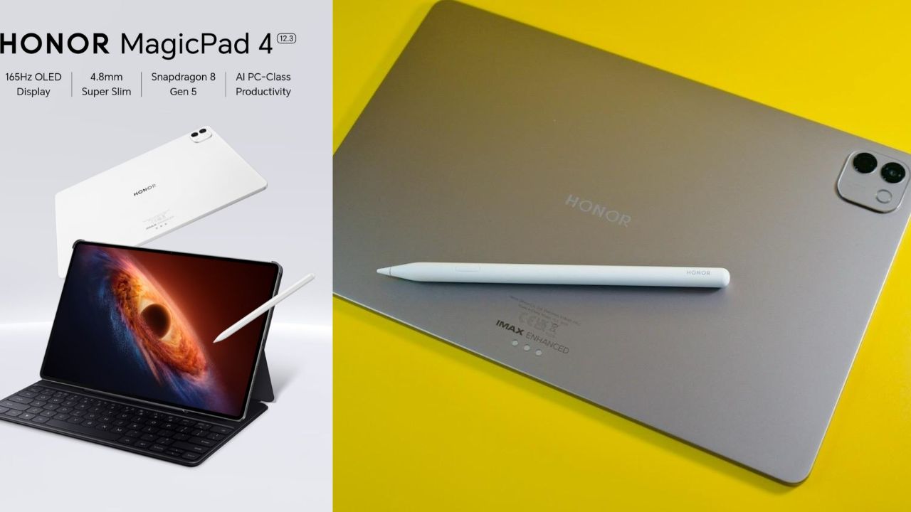 12.1 అంగుళాల 3K డిస్‌ప్లే, 10,100mAh బ్యాటరీతో HONOR MagicPad 4 ట్యాబ్ లాంచ్.. ధర ఎంతంటే.?
