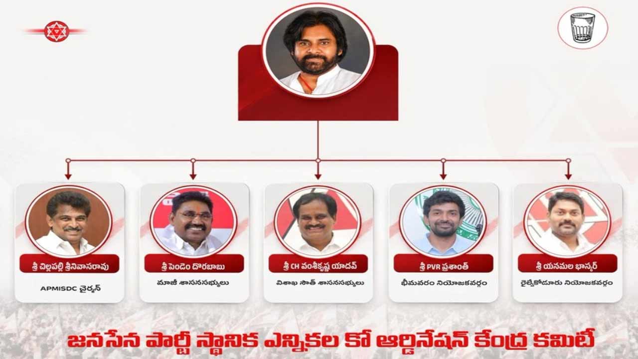 Pawan Kalyan: స్థానిక సంస్థల ఎన్నికలపై జనసేన ఫోకస్.. ఐదుగురు సభ్యులతో కొత్త కమిటీ