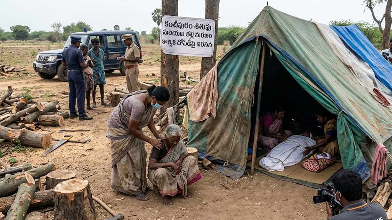 Kanchipuram Horror: రూ.20 వేల అప్పు కోసం బాలింత నిర్బంధం.. గుడారంలోనే ప్రసవం, తల్లీబిడ్డ మృతి