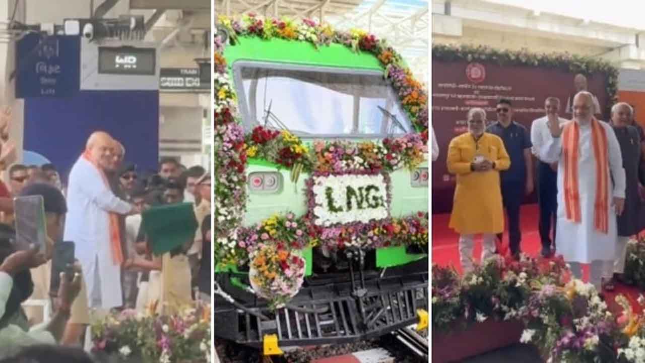 LNG Train: రైల్వే ప్రయాణికులకు శుభవార్త.. దేశంలో తొలి LNG రైలుకు గ్రీన్ సిగ్నల్..