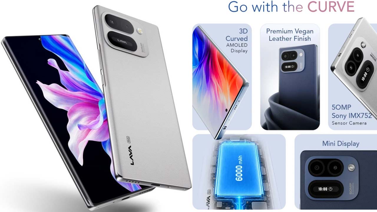 lava virat curve 5g launched 6000mah battery 50mp camera 120hz display