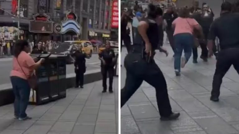 Times Square Stabbing: న్యూయార్క్‌లో కత్తితో మహిళ వీరంగం.. ఇద్దరిపై దాడి, పోలీస్ ఫైరింగ్‌లో హతం!
