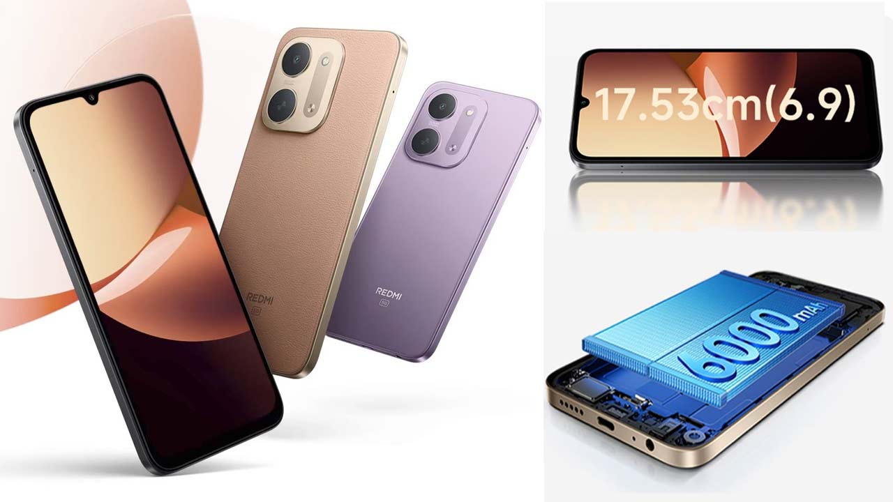 Redmi 17C 5G: రెడ్ మీ 17c 5G భారత్ లో రిలీజ్ డేట్ ఫిక్స్.. 6.9 ఇంచెస్ 120Hz డిస్‌ప్లే, 6000mAh బ్యాటరీ, 50MP కెమెరా