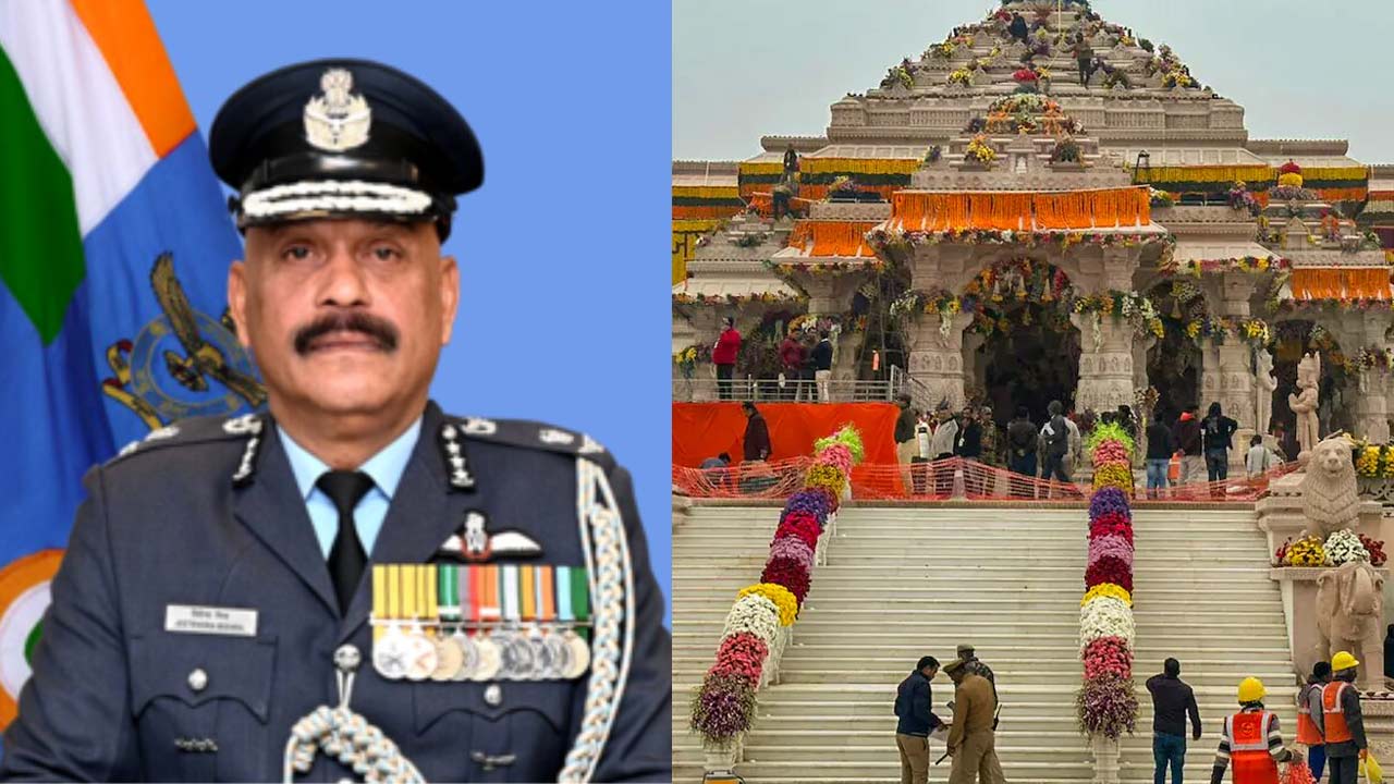 ayodhya ram temple first ceo retired air marshal jitendra mishra