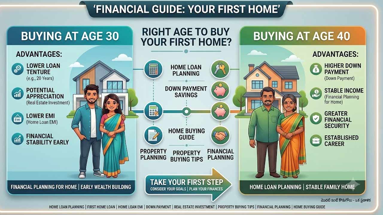 right age to buy first home key financial factors