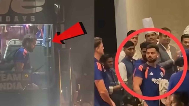 Rohit Sharma: రోహిత్ శర్మకు ప్రమాదం.. బస్ దిగుతుండగా కాలుజారి పడిపోయిన హిట్ మ్యాన్..
