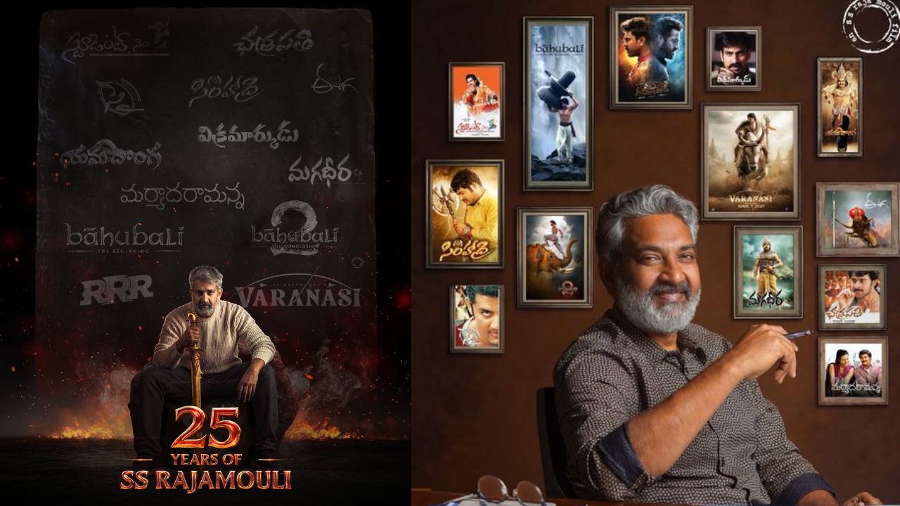 ss rajamouli completes 25 years from student no 1 to varanasi