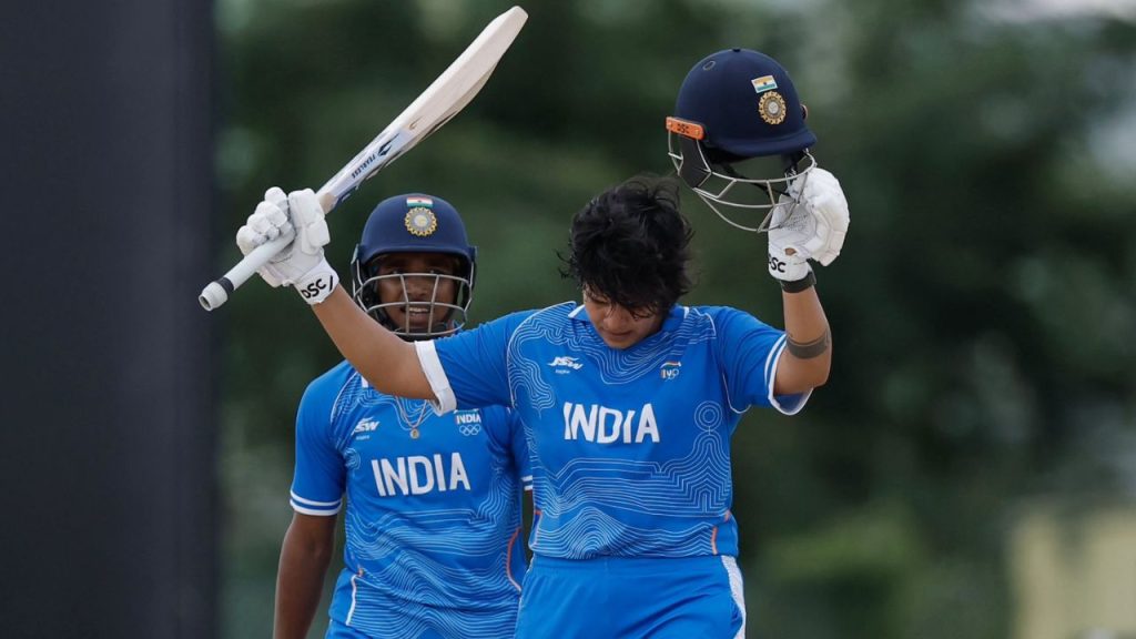 Shafali Verma Batting