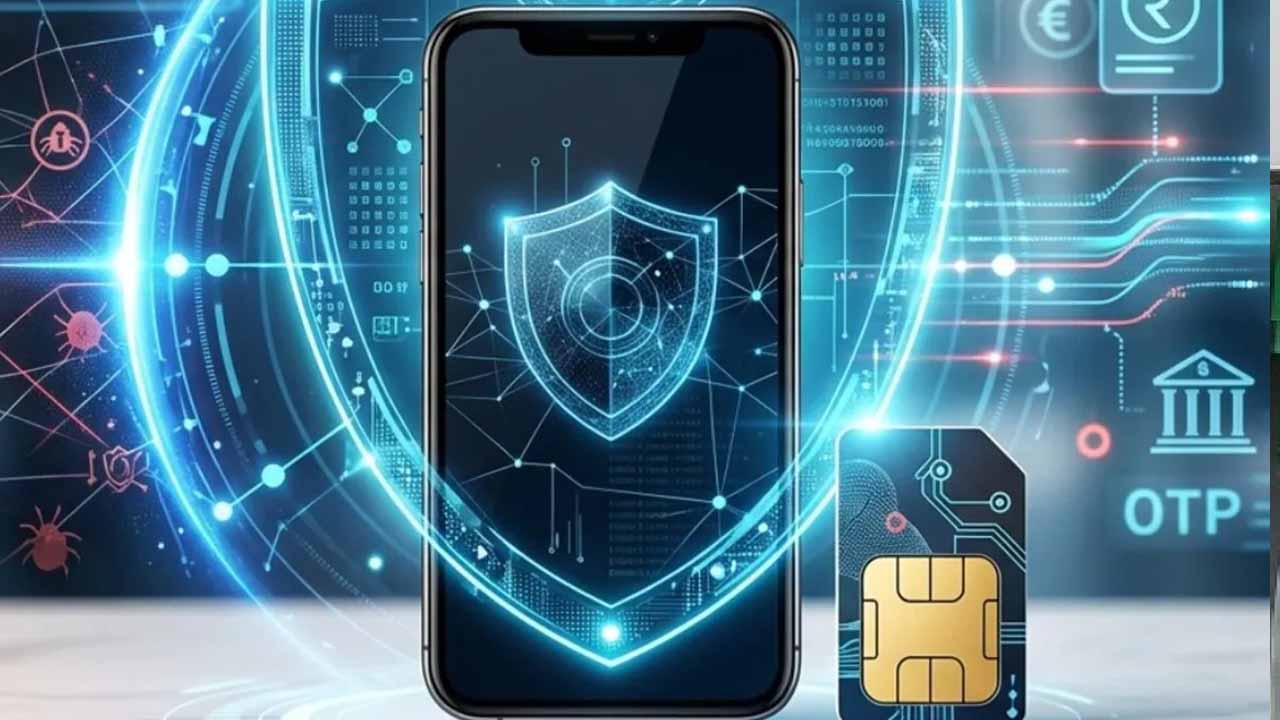 how to enable sim lock mobile security