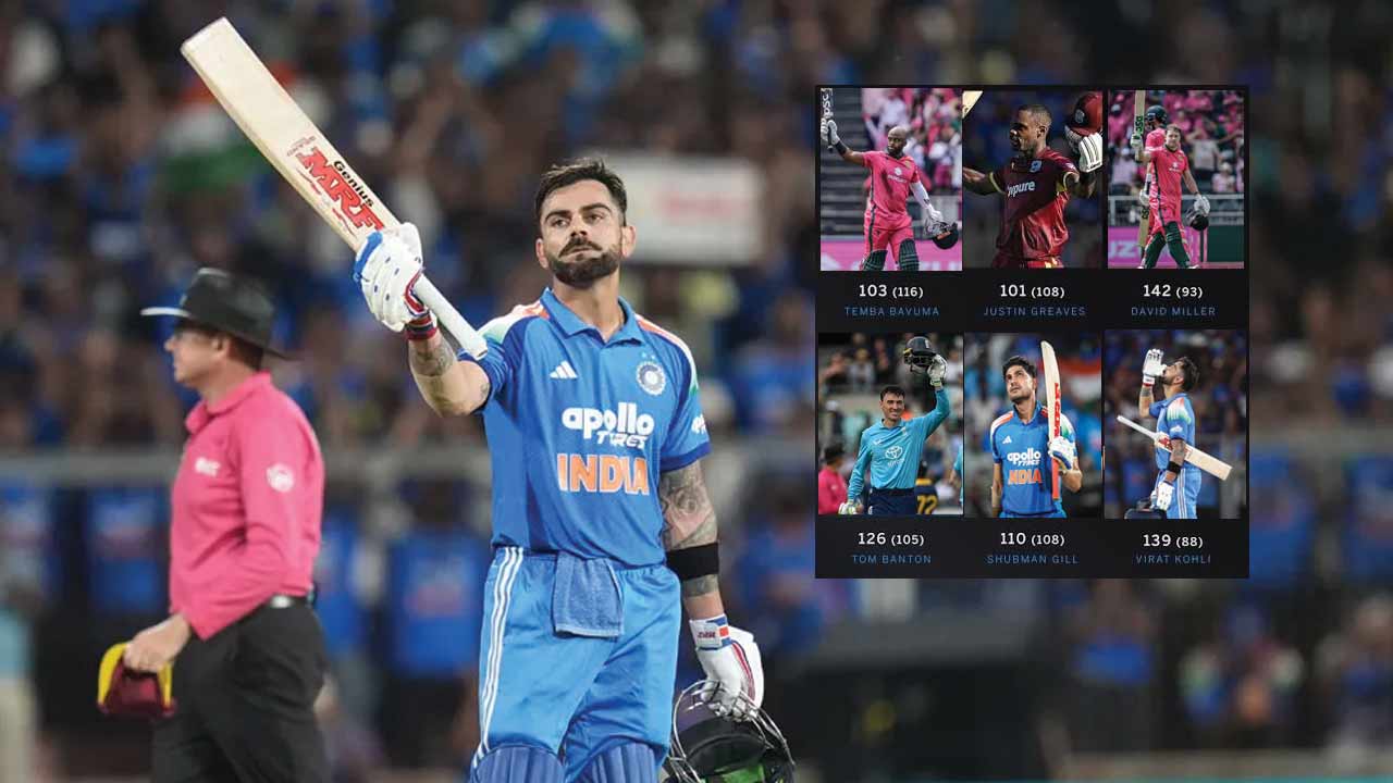 Six Centuries in One Day: సెంచరీల సండే.. ఒకే రోజులో 6 శతకాలు.. కోహ్లీ, గిల్ సహా దిగ్గజాల విధ్వంసం