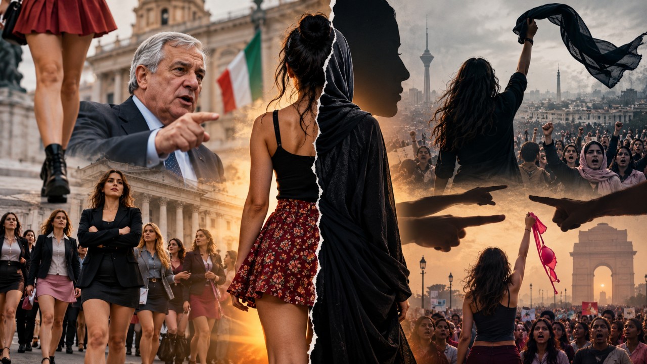 antonio tajani skirt remarks spark debate on women freedom