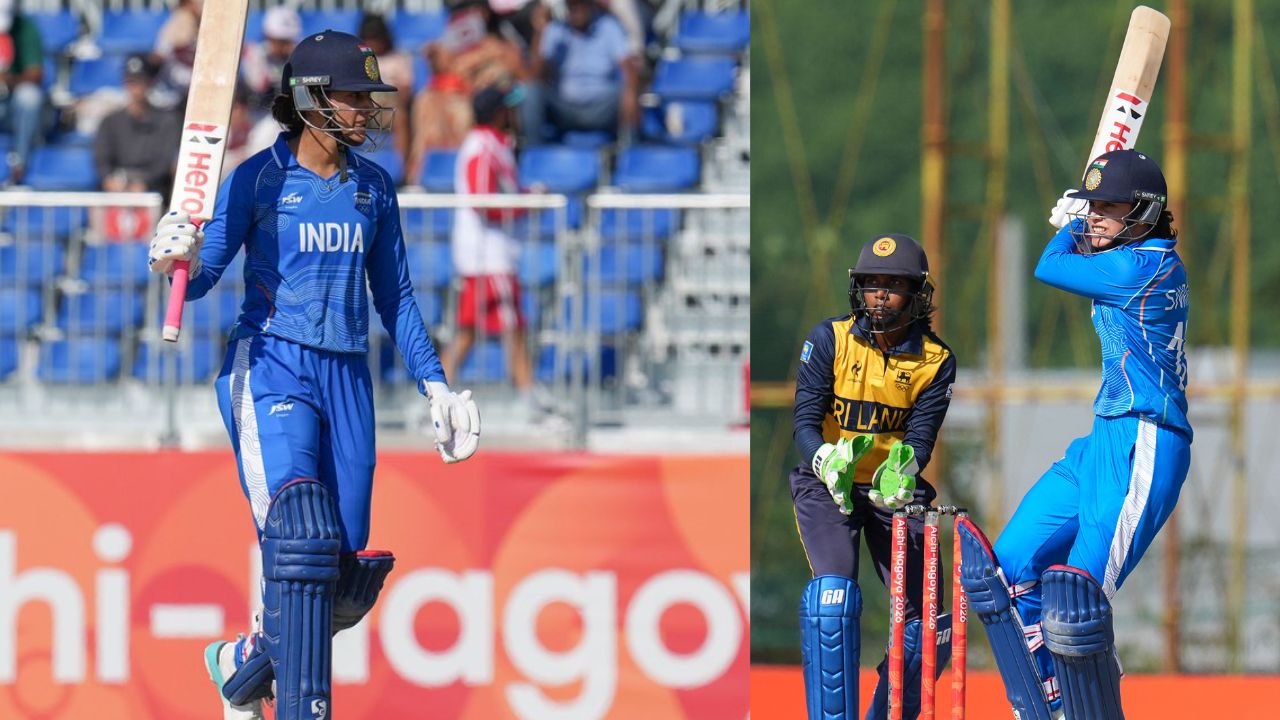 smriti mandhana creates history with 11000 international runs asian games 2026