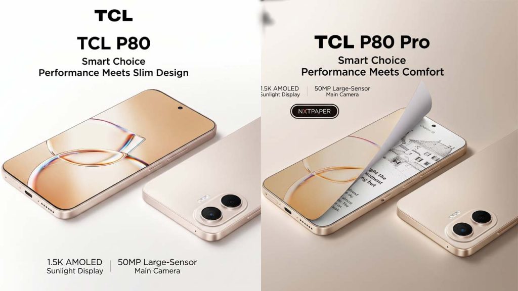 Tcl P80, P80 Pro