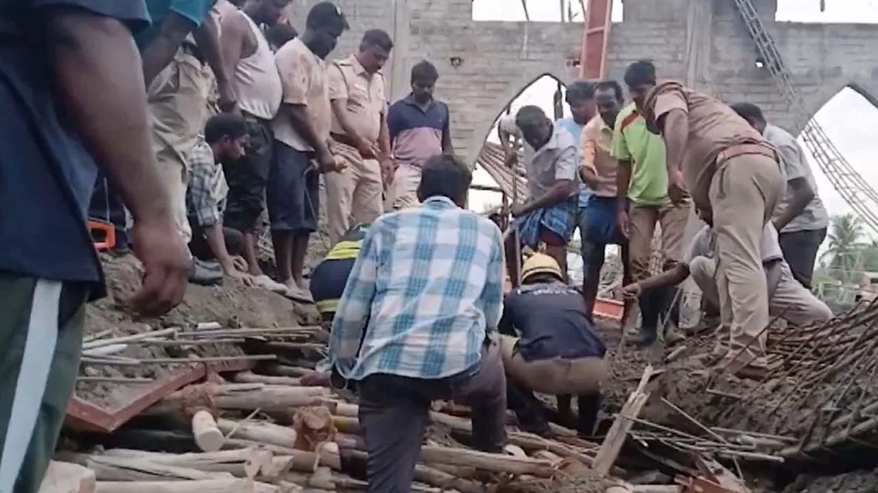 Tragedy: ఘోర ప్రమాదం.. నిర్మాణంలో ఉన్న చర్చి పైకప్పు కూలి ముగ్గురు మృతి, 11 మందికి గాయాలు