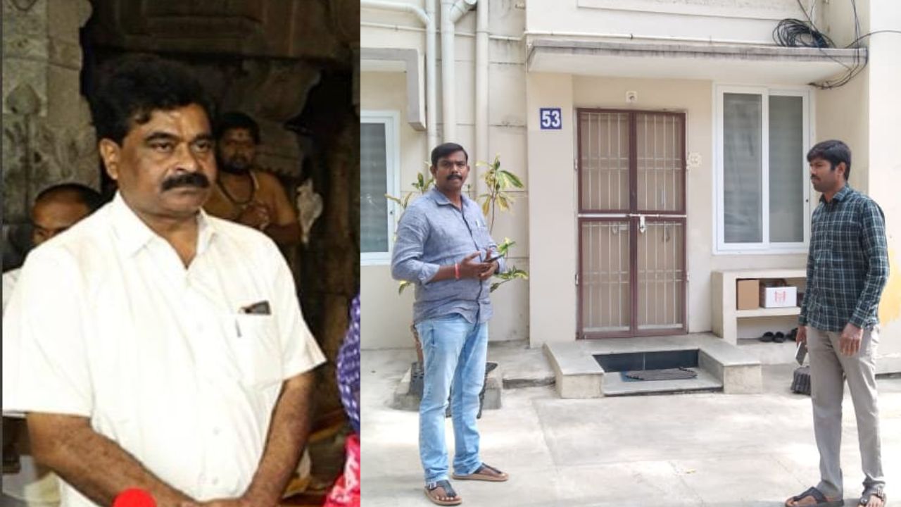 tirumala deputy eo lokanatham acb raids 5 locations in assets case