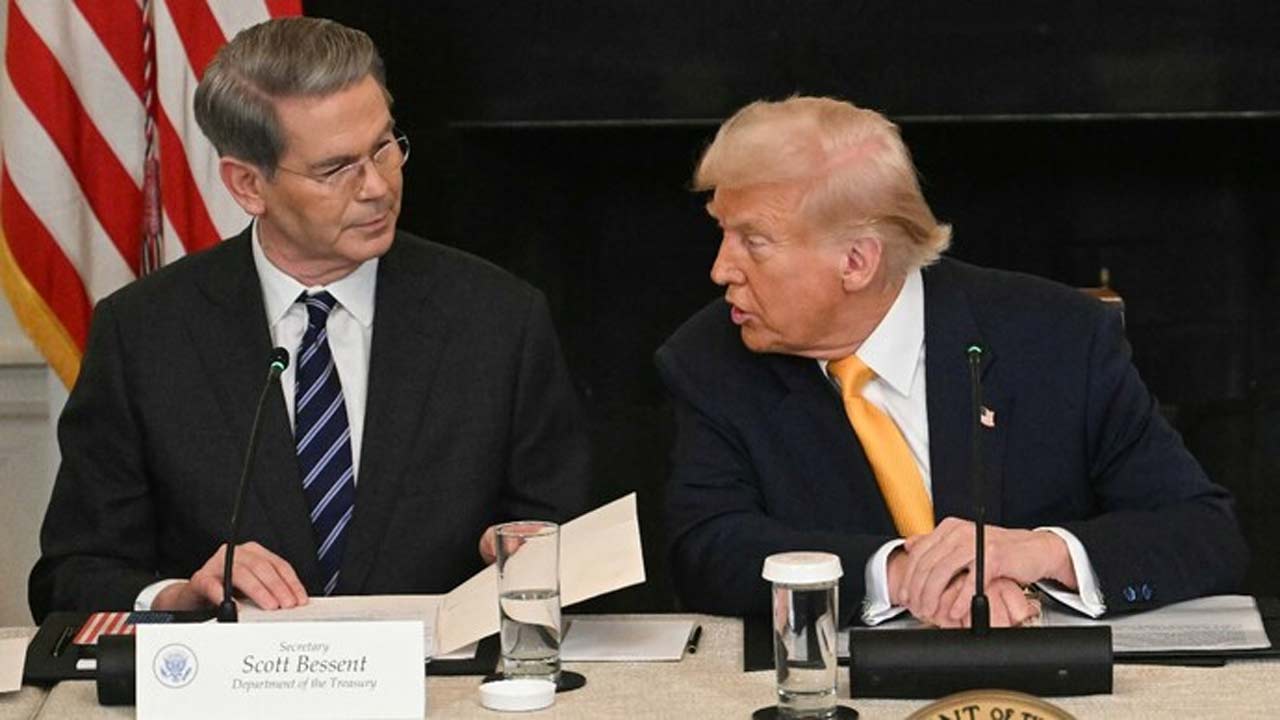 us iran strait of hormuz could be worthless in two years scott bessent sanctions