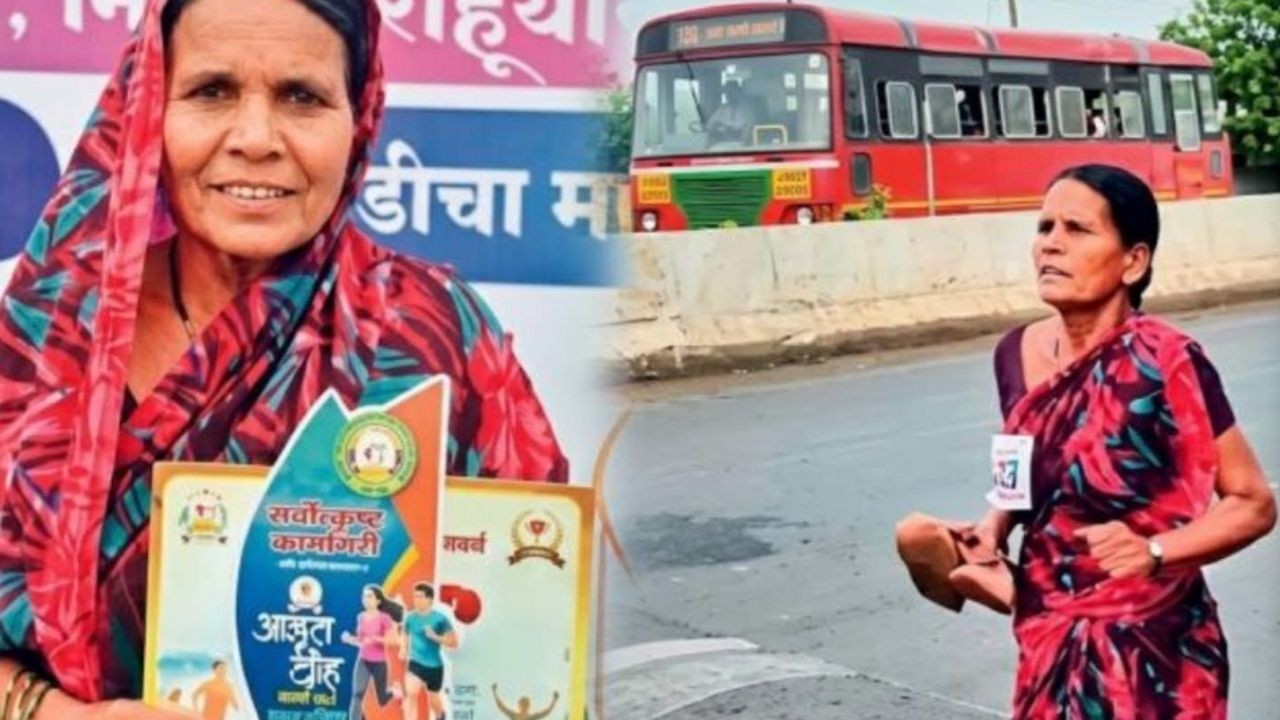 Viral News: చెప్పులు చేతిలో పట్టుకుని పరుగెత్తింది.. కూతుళ్ల చదువు కోసం మారథాన్ గెలిచిన తల్లి కథ!