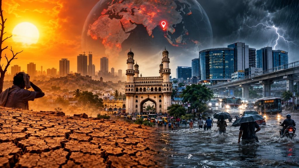 World Least Climate Resilient Cities