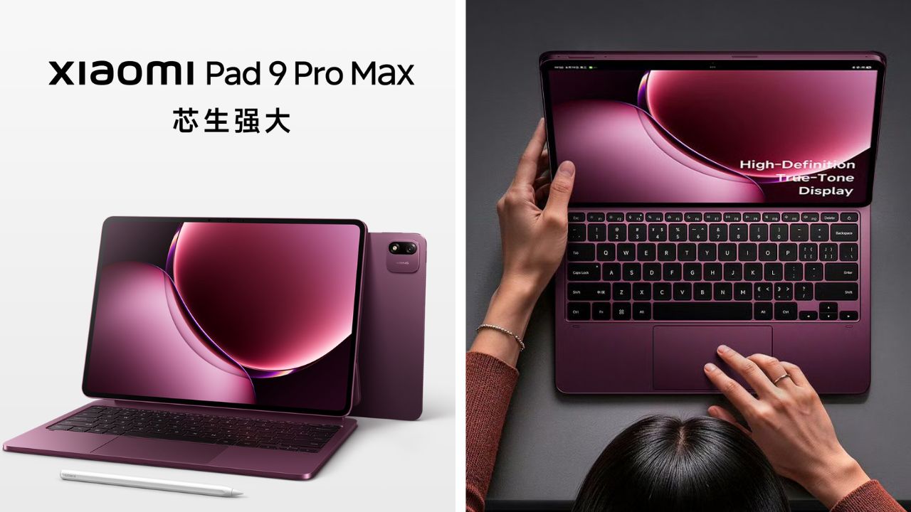 13.3 అంగుళాల 3.4K 144Hz డిస్‌ప్లే, 12,000mAh బ్యాటరీతో Xiaomi Pad 9 Pro Max లాంచ్..!