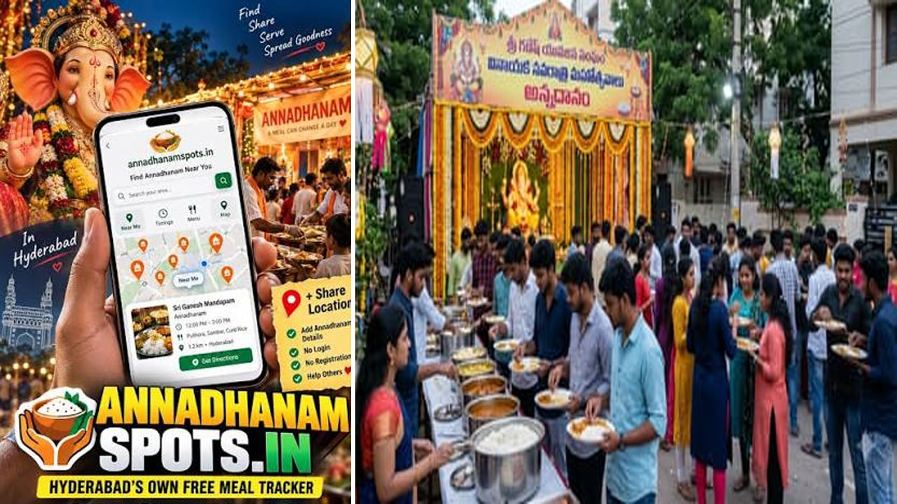 hyderabad ganesh festival annadhanam spots website devotees