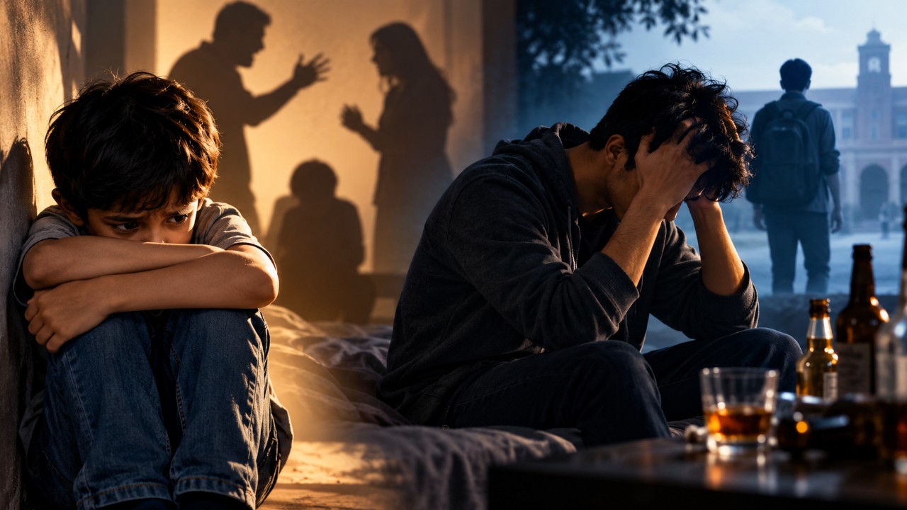 Childhood Trauma: చిన్నతనంలో జరిగిన మానసిక గాయాలు..ఆ తర్వాత డిప్రెషన్‌, మద్యం వ్యసనానికి దారితీస్తాయా?