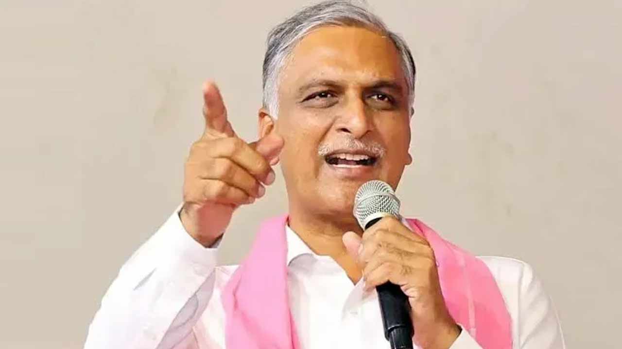 Harish Rao : రాష్ట్రంలో రైతు రాజ్యం పోయి రాక్షస రాజ్యం వచ్చింది