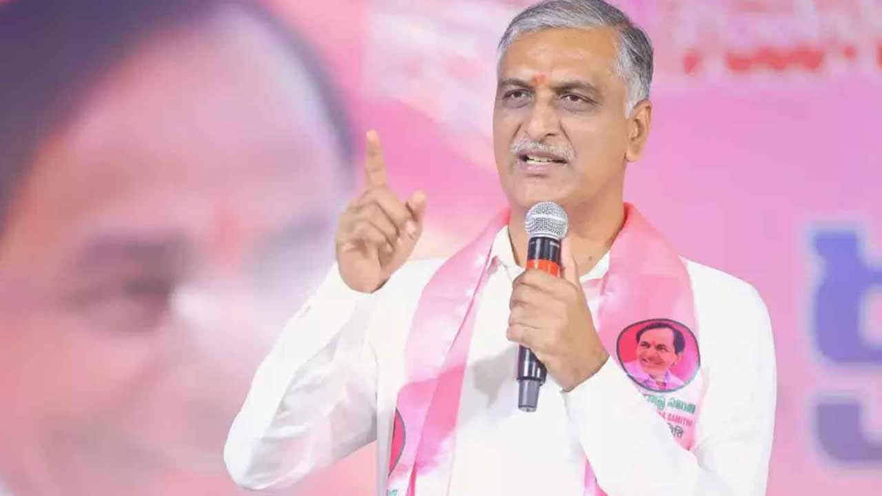 harish rao telangana water crisis congress el nino