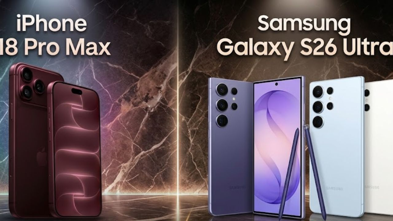 iphone 18 pro max vs samsung galaxy s26 ultra which flagship is better