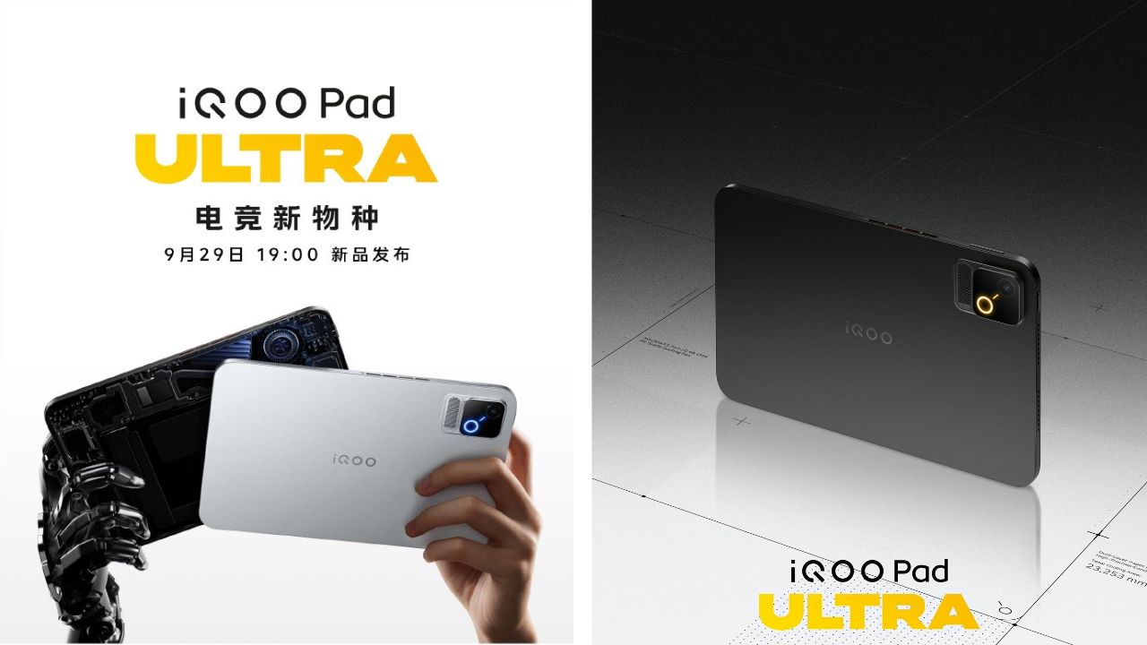 iqoo pad ultra launched with 165hz oled display 9020mah battery and colling features