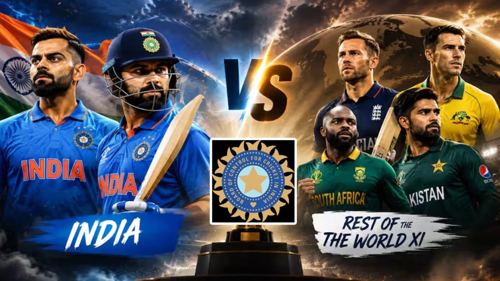 India Vs Rest Of The World Xi
