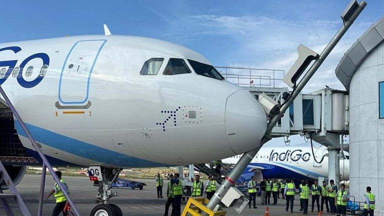 IndiGo Plane Hits Pole: ఎయిర్‌పోర్టులో ఇండిగో విమానానికి ప్రమాదం.. పోల్‌ను ఢీకొన్న ఫ్లైట్!