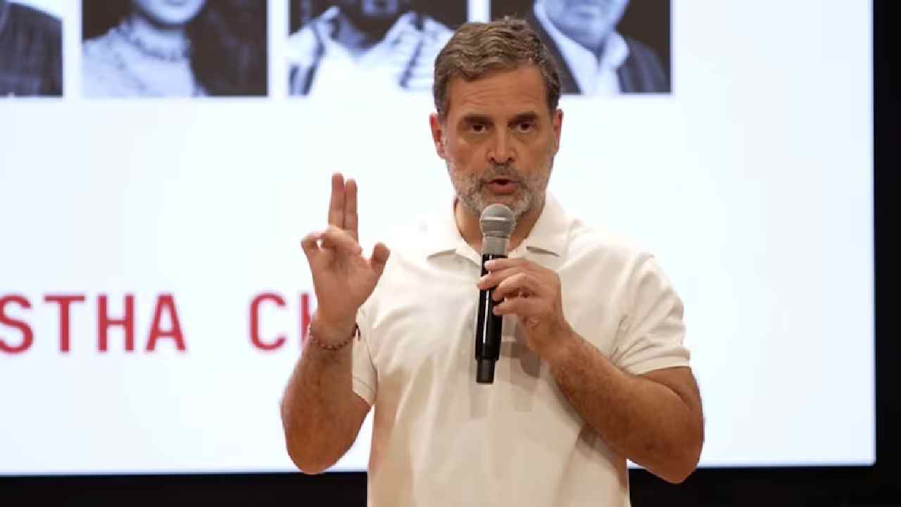 rahul gandhi says vote chori leads to kanoon chori amid sir row