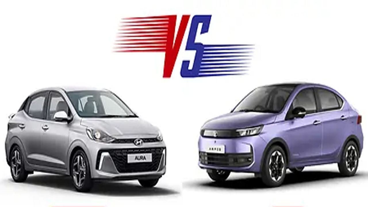 Tata Aeris vs Hyundai Aura.. డిజైన్, ఫీచర్లు, సేఫ్టీ, ఇంజిన్‌తో పాటు ఫ్యామిలీకి ఏది బెస్ట్ ఛాయిస్..?