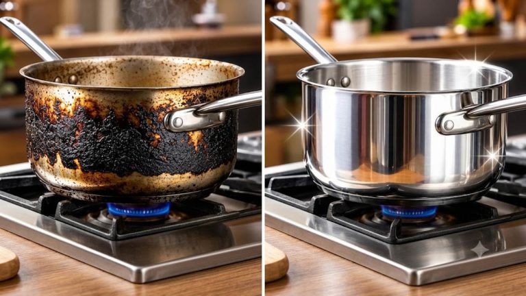 Kitchen Cleaning Tips: మాడిపోయిన గిన్నెలను మెరిపించే సింపుల్ ట్రిక్స్.. ఈ 5 పద్ధతులతో నిమిషాల్లో క్లీన్ చేయండి!