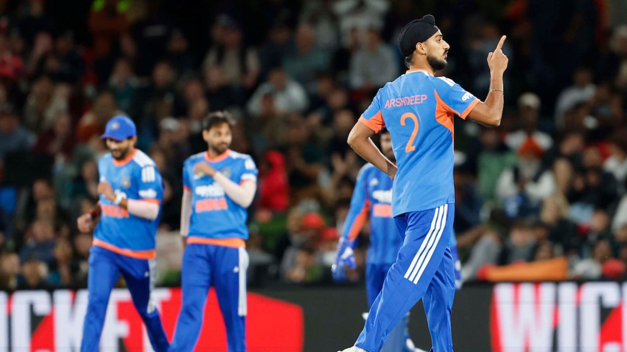 arshdeep singh 39 t20i wickets in 2026 one away from 150