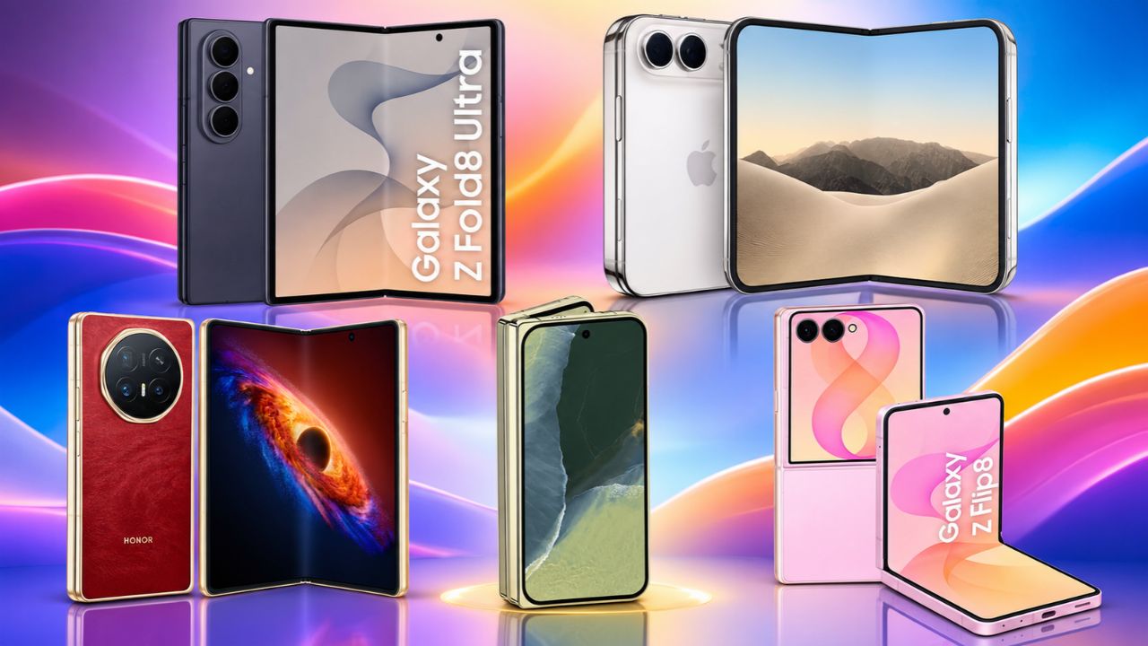 best foldable phones iphone duo galaxy z fold 8 ultra honor magic v6 more