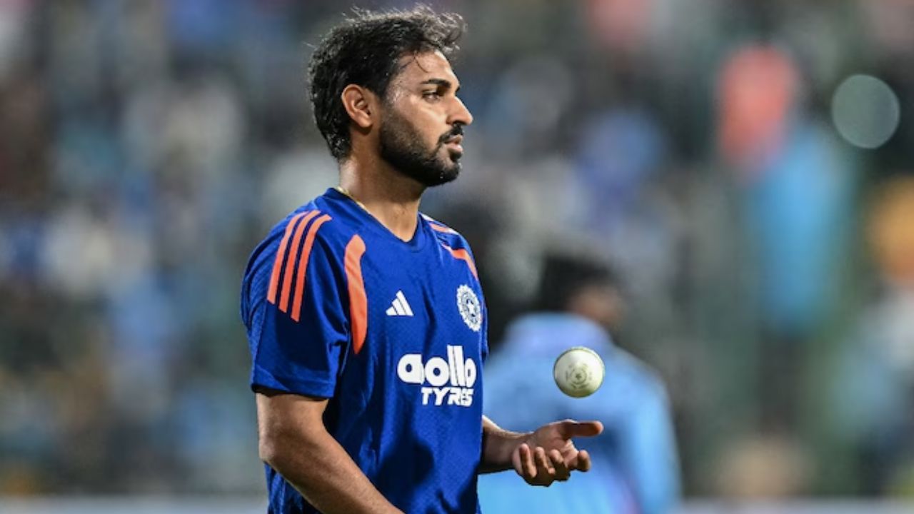 bhuvneshwar kumar sets rare t20i record rain delays comeback in ind vs wi