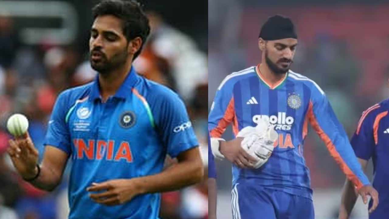 ind vs wi 5th t20 bhuvneshwar kumar arshdeep singh update